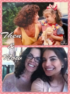 Mom & me...then & now